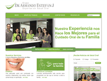 Tablet Screenshot of grupodrarmandoestefan.com